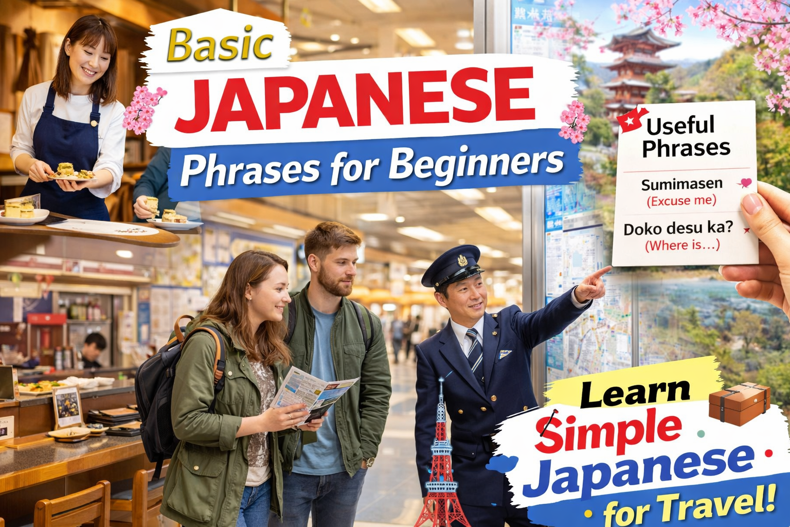 Basic Japanese phrases for Beginners